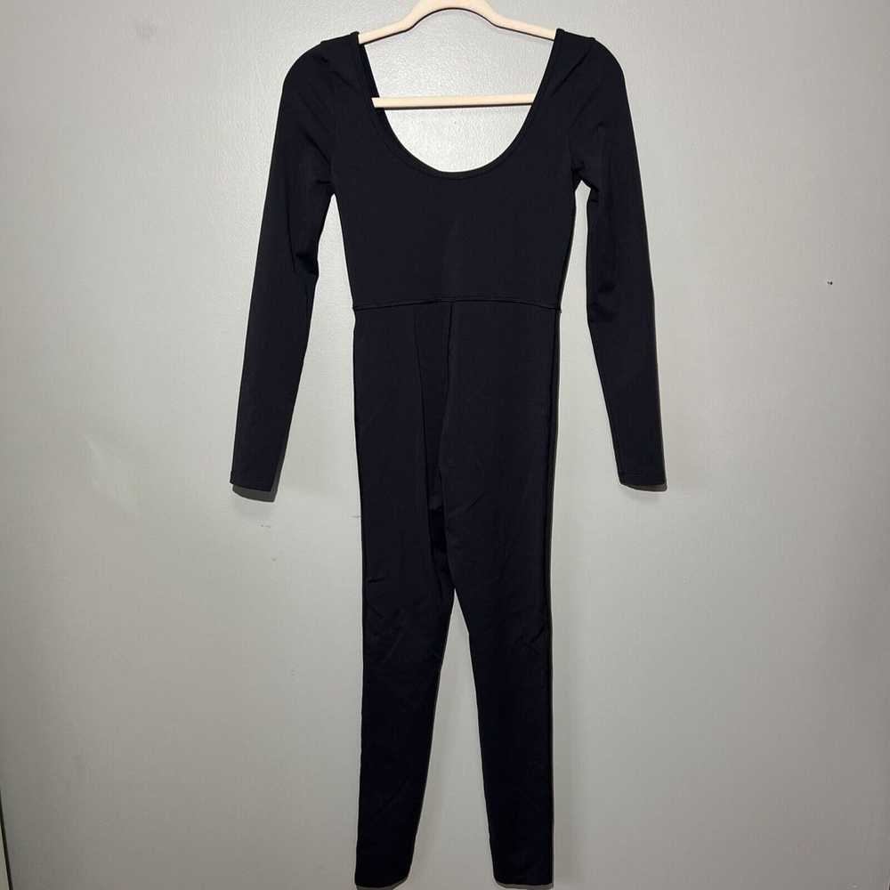 Wilfred Free Aritzia Maxe Long Sleeve Jumpsuit Bl… - image 1