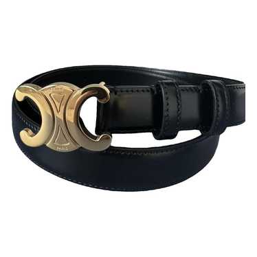 Celine Triomphe leather belt - image 1