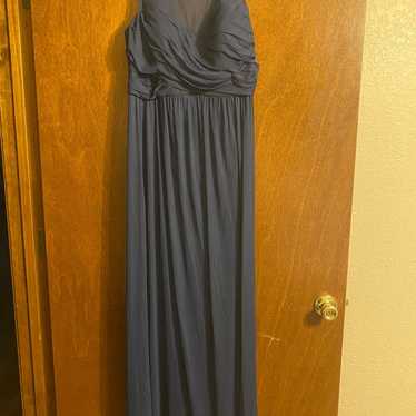 David’s Bridal - Navy Blue - Formal Maxi