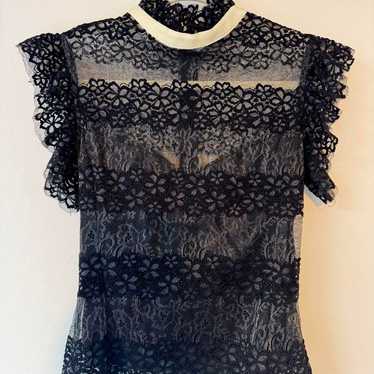 Korea Dress Lace Top