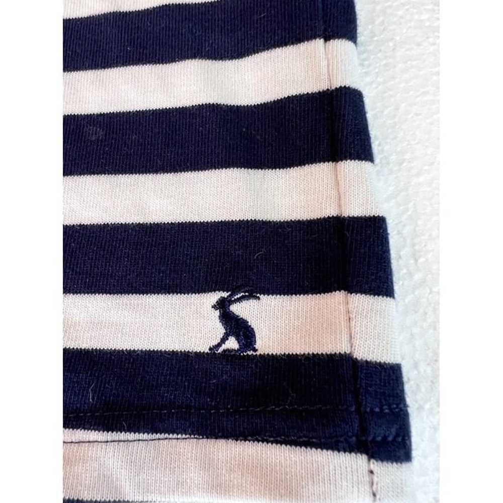 Joules Navy White Dress Womens US 12 Nautical Str… - image 3