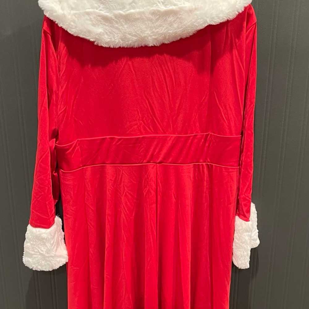 Women Mrs Claus Santa dress size 2XL red Christma… - image 3