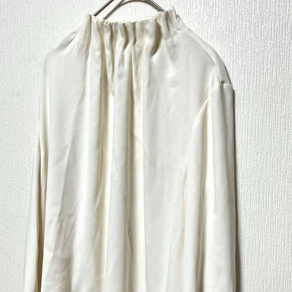 FENNEL Gathered Neck Puff Sleeve Blouse - image 4