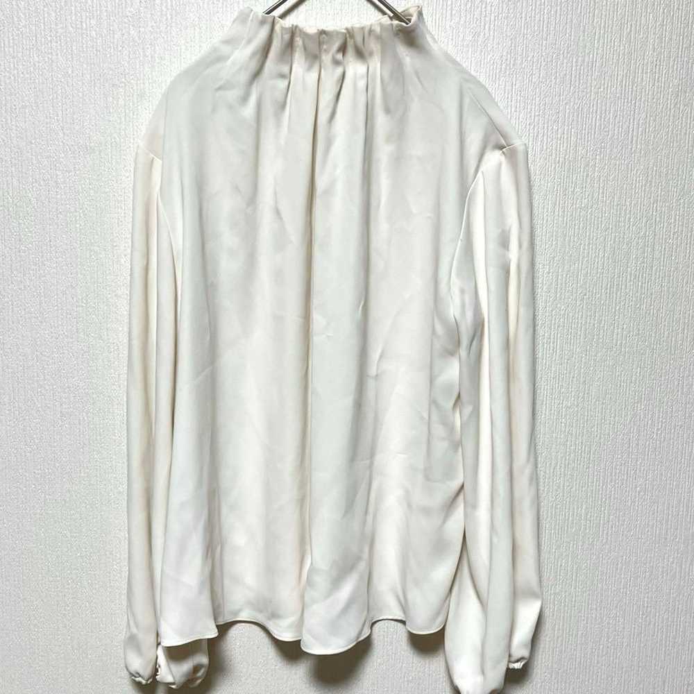 FENNEL Gathered Neck Puff Sleeve Blouse - image 5