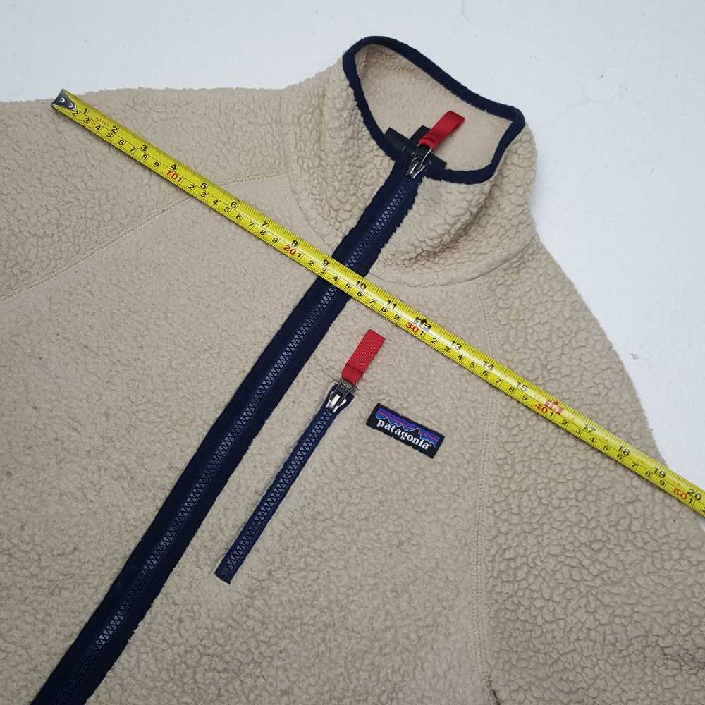 Patagonia × Vintage Vintage Patagonia Sherpa Worn… - image 5