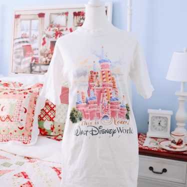 Walt Disney World vintage castle shirt