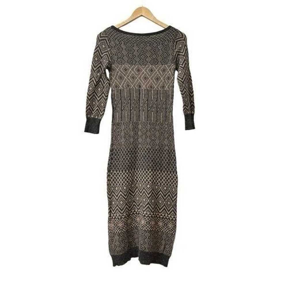 Anthropologie Sparrow Sweater Dress Size Small Gr… - image 2