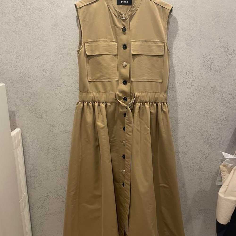 Frankie Shop STAGE Sleeveless Trench Dress - image 1