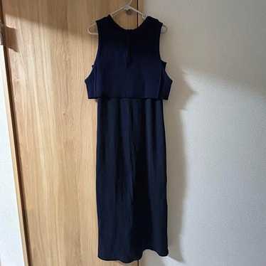 mystic knit one-piece dress in navy - image 1