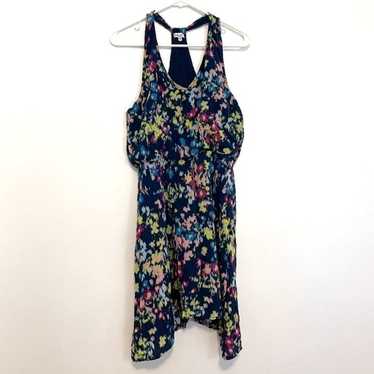 SPLENDID ANTHROPOLOGIE Hanky Hem Dress Navy Blue I