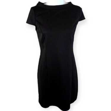 ANN TAYLOR LOFT BLACK DRESS SZ.4P EUC.