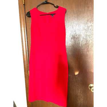 Ann Taylor Bodycon Holiday Dress Red Women's 6 - image 1