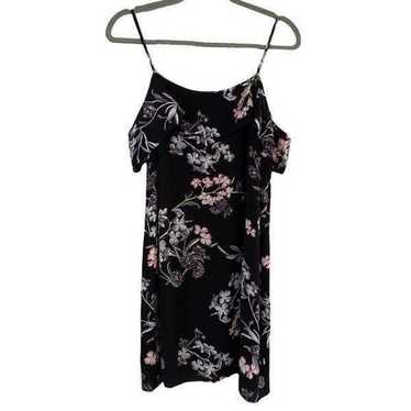 1. State Floral Cold Shoulder Mini Dress