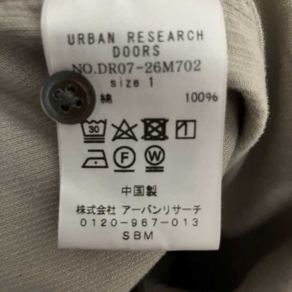 URBAN RESEARCH DOORS Corduroy Shirt Dress - image 2