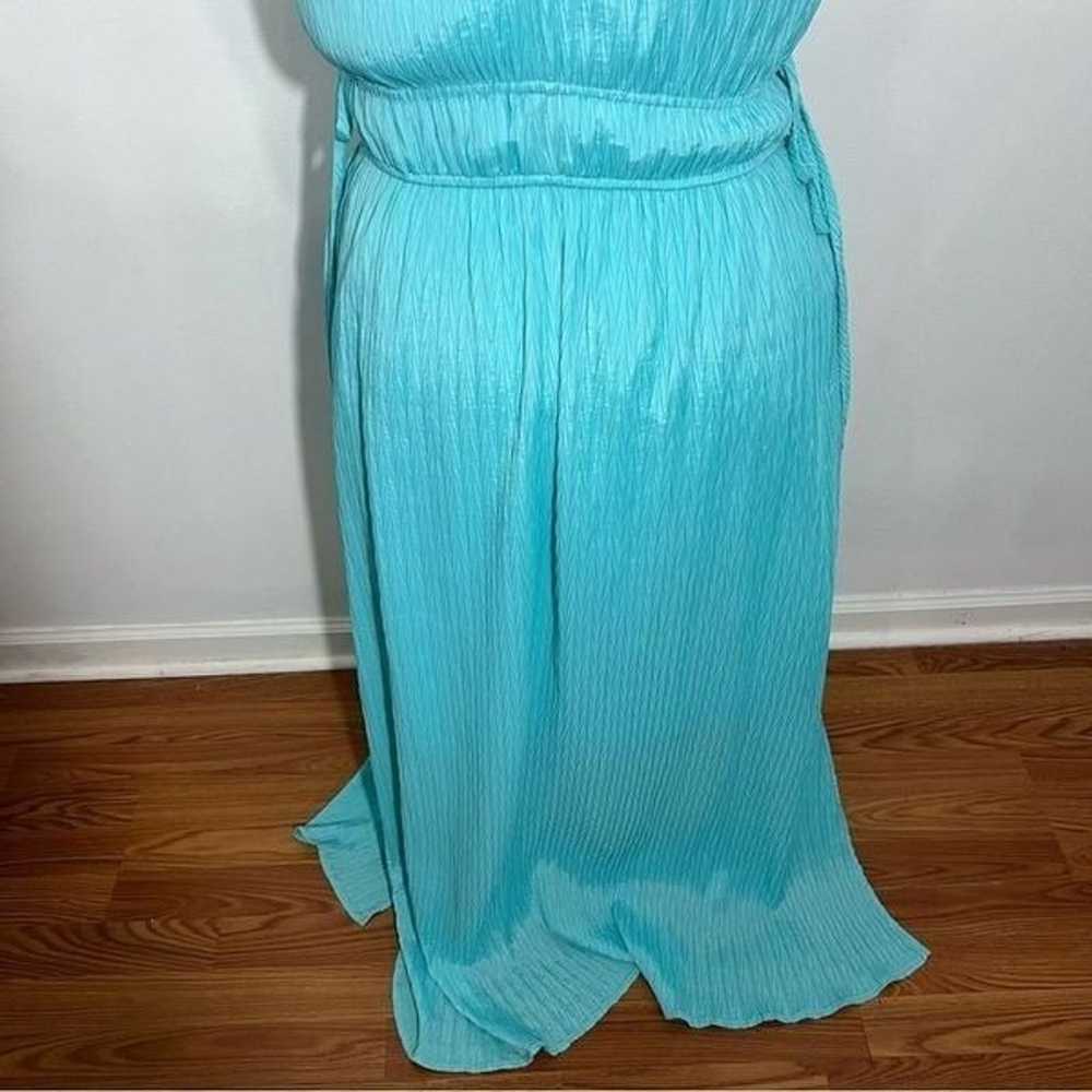 Zarr Collection Aqua Strappy Maxi Dress -- 16 - image 11