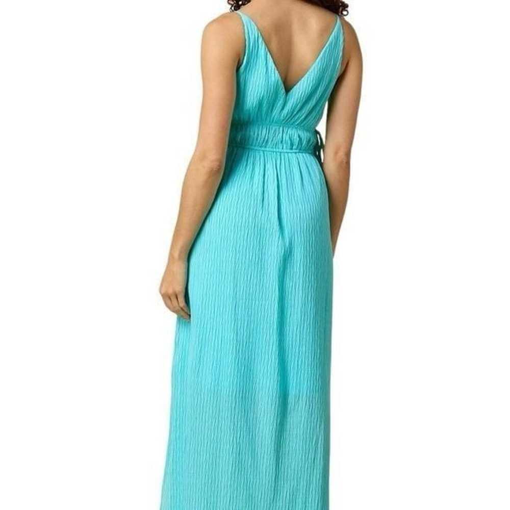 Zarr Collection Aqua Strappy Maxi Dress -- 16 - image 3