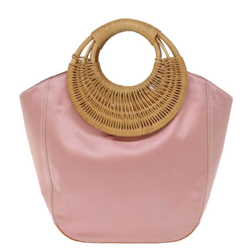 Salvatore Ferragamo Vara Pink Synthetic Handbag (… - image 2