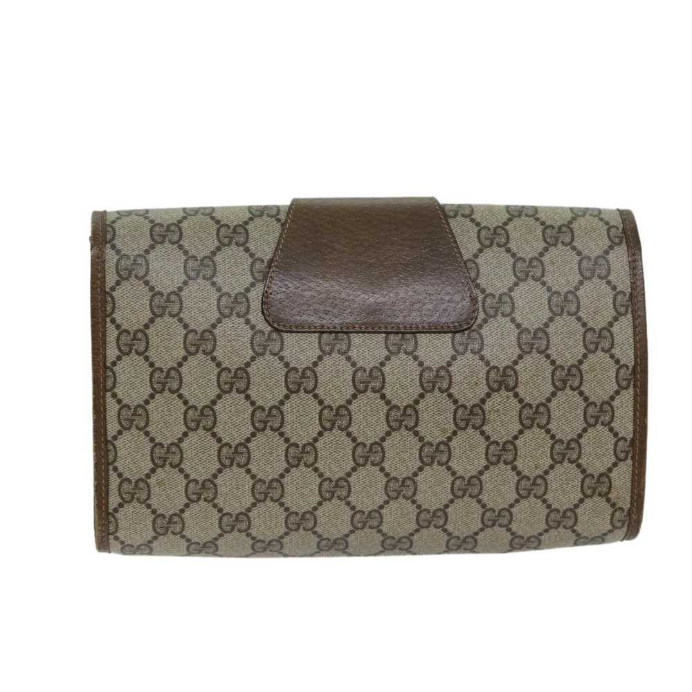 Gucci Beige Canvas Clutch Bag (Pre-Owned) - image 2