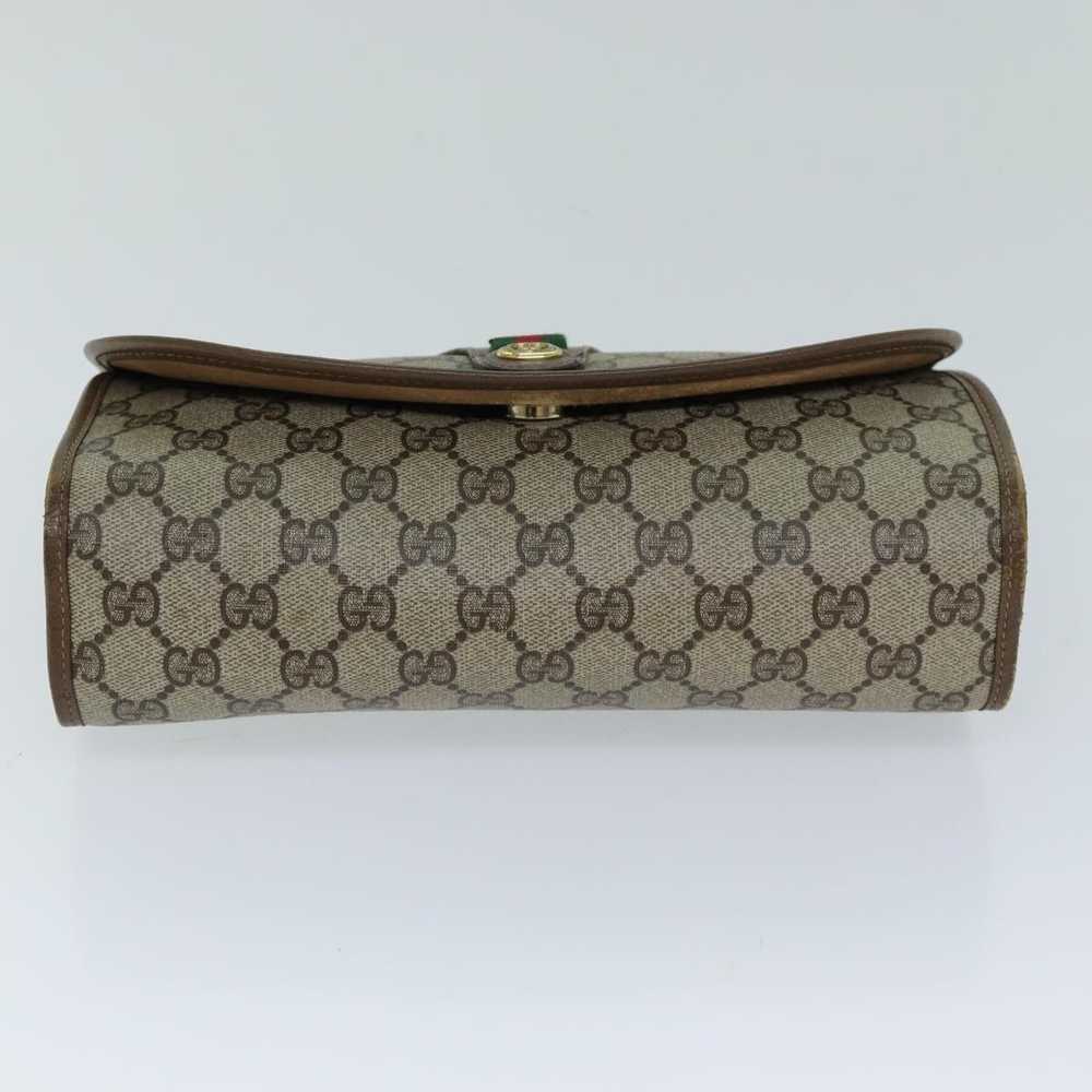 Gucci Beige Canvas Clutch Bag (Pre-Owned) - image 3