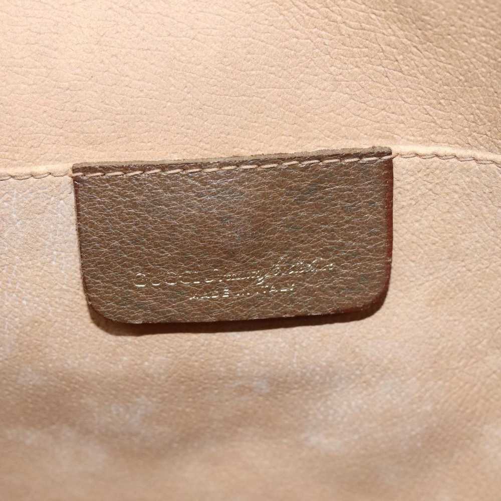 Gucci Beige Canvas Clutch Bag (Pre-Owned) - image 7