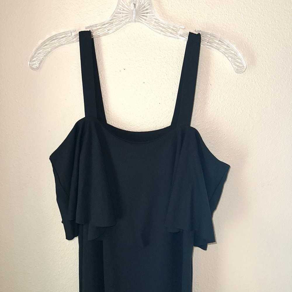 Anthropologie Maeve Black Rory Open Shoulder Dres… - image 6