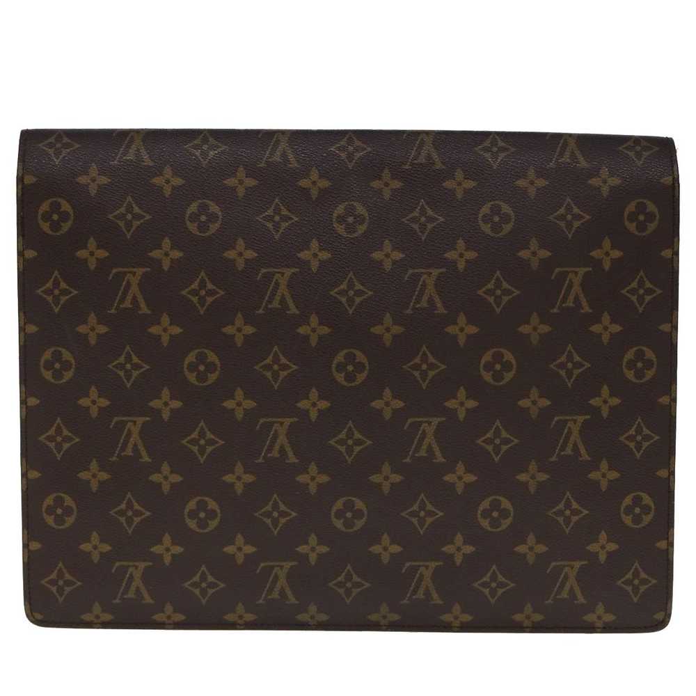 Louis Vuitton Senateur Brown Canvas Briefcase Bag… - image 2