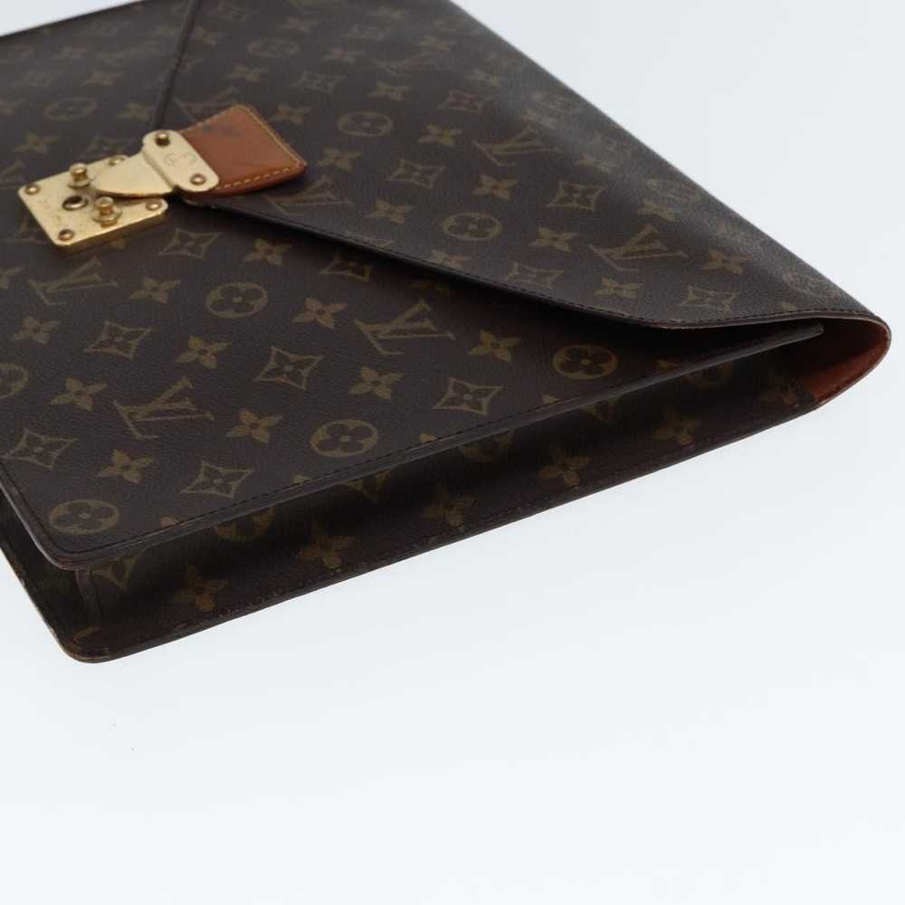 Louis Vuitton Senateur Brown Canvas Briefcase Bag… - image 4