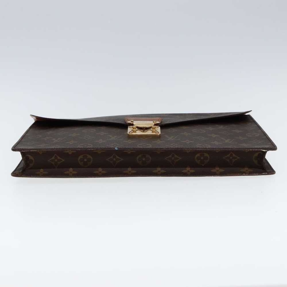 Louis Vuitton Senateur Brown Canvas Briefcase Bag… - image 6