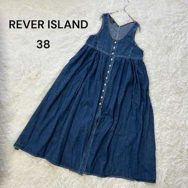 [River Island] 38(M) Denim Dress Jumper Skirt Laye