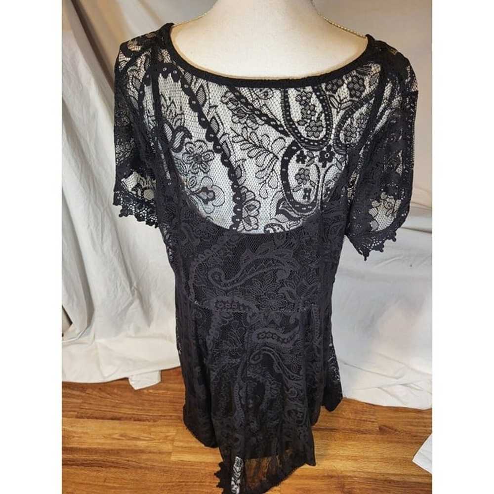 Torrid Mini Lace Button Front Short Sleeve Shirt … - image 5