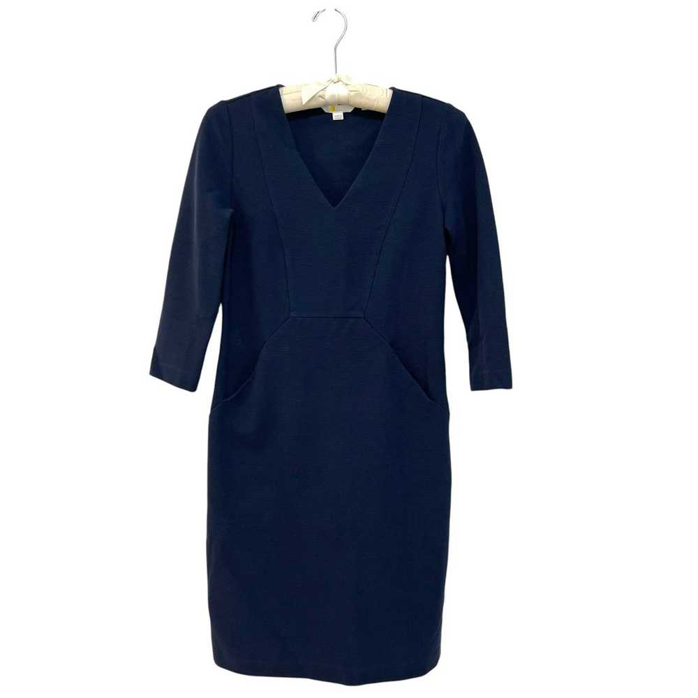 Boden Blue Bronte Ottoman Dress - image 4