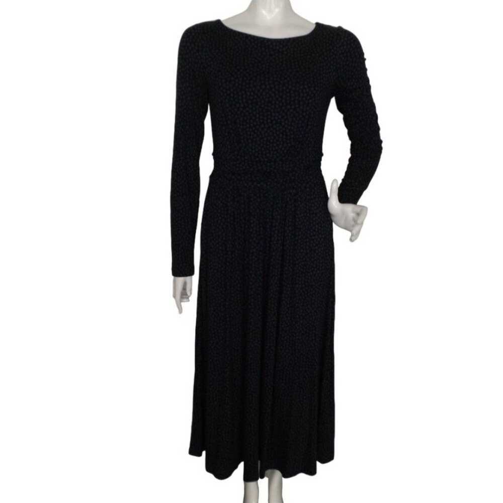 BODEN Jersey Dress, 8R, Long sleeves, Gathered Wa… - image 2