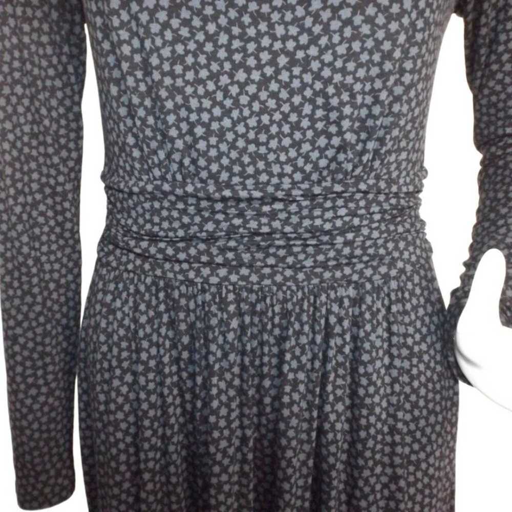 BODEN Jersey Dress, 8R, Long sleeves, Gathered Wa… - image 5