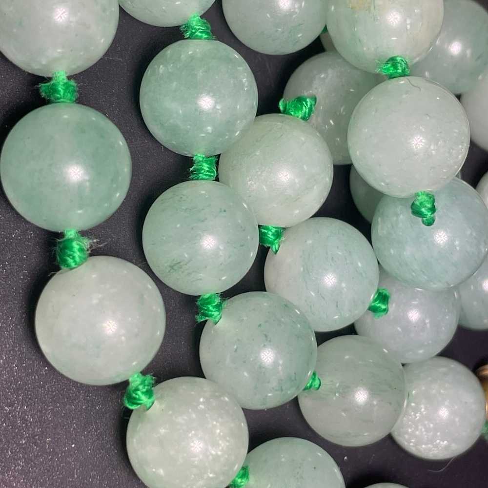 Green aventurine aventurescence sparkle chinese g… - image 2