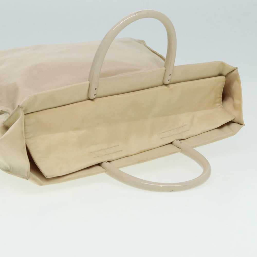 Prada Tessuto Beige Synthetic Handbag (Pre-Owned) - image 4