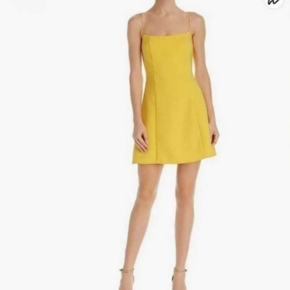 Likely Yellow Carter Spaghetti Strap Mini Dress S… - image 3