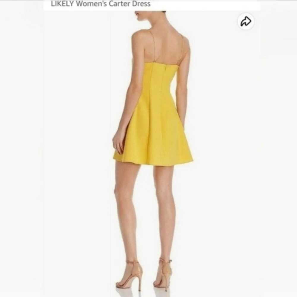 Likely Yellow Carter Spaghetti Strap Mini Dress S… - image 4