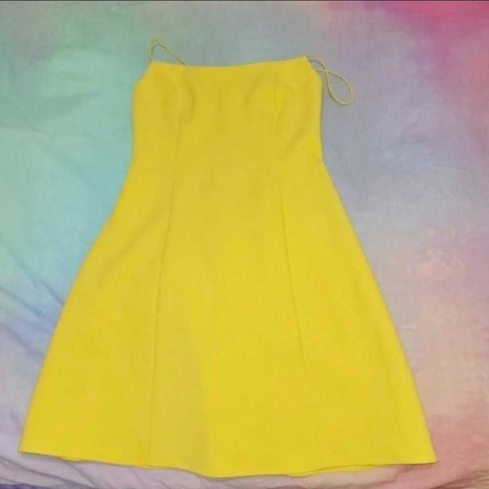 Likely Yellow Carter Spaghetti Strap Mini Dress S… - image 5