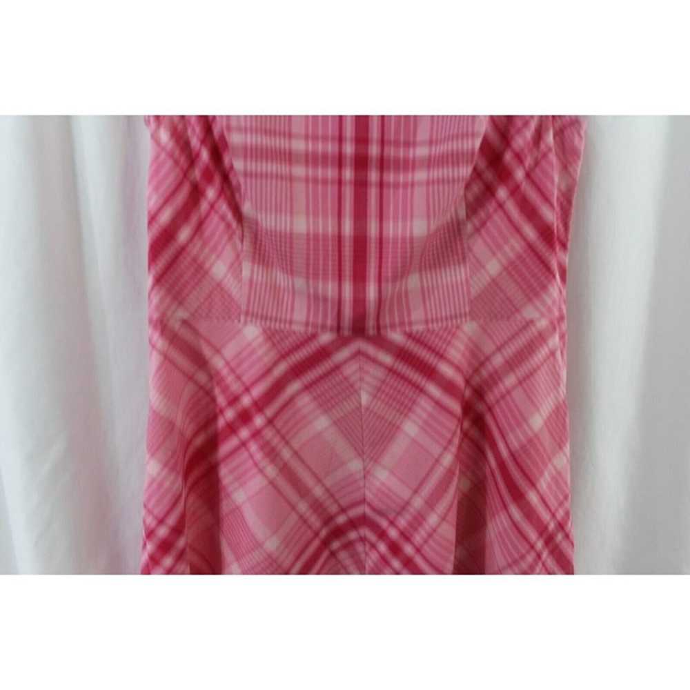 Draper James Womens Pink Plaid Gingham Love Circl… - image 3