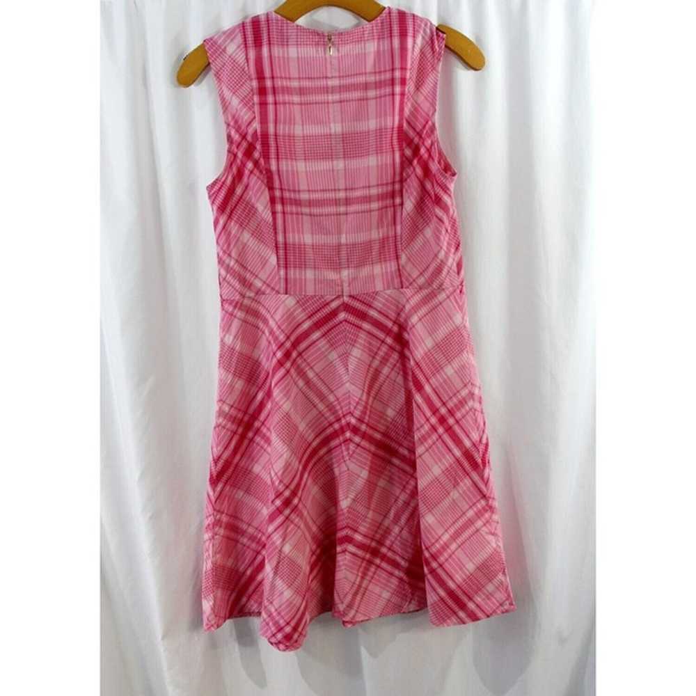 Draper James Womens Pink Plaid Gingham Love Circl… - image 5