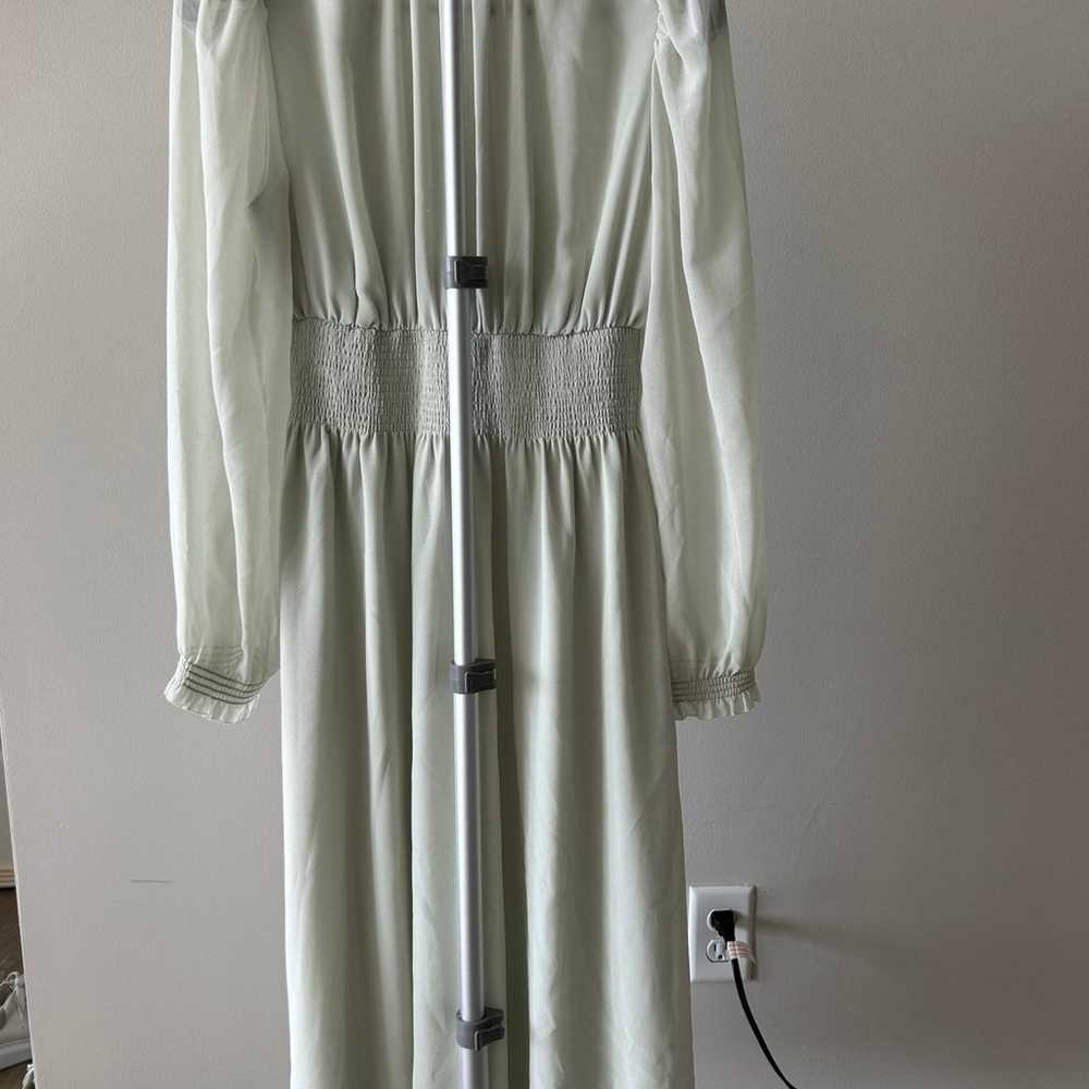 aritzia faraway dress rainwash green - image 2