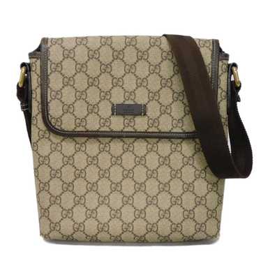 GUCCI Shoulder Bag 223666 GG Plus Canvas (PVC-coa… - image 1