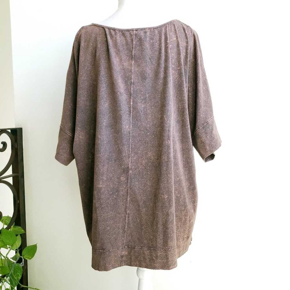 Ischiko Oska Heathered Brown Lagenlook Stretchy T… - image 4