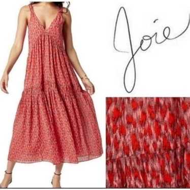 Joie Bondi Tiered Sundress Maxi Midi Dress size me