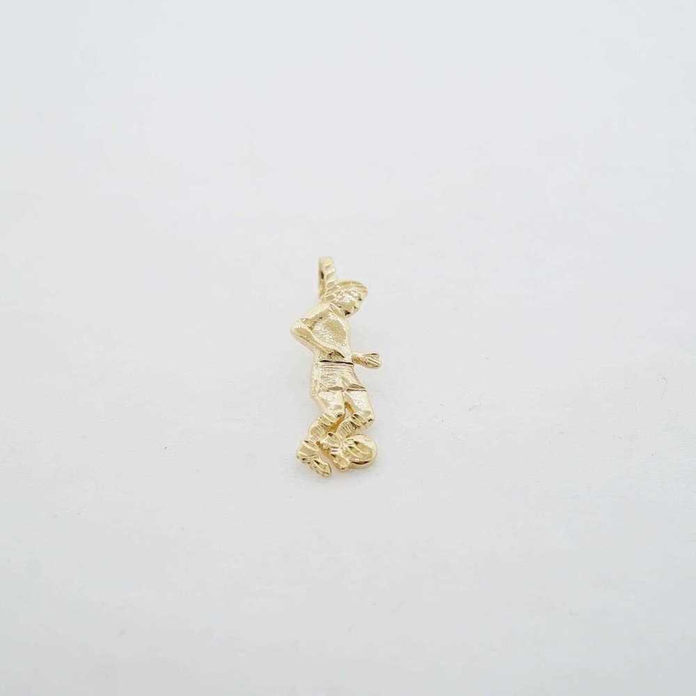 14k Estate Sale Yellow Gold Charm Pendant Vintage… - image 3