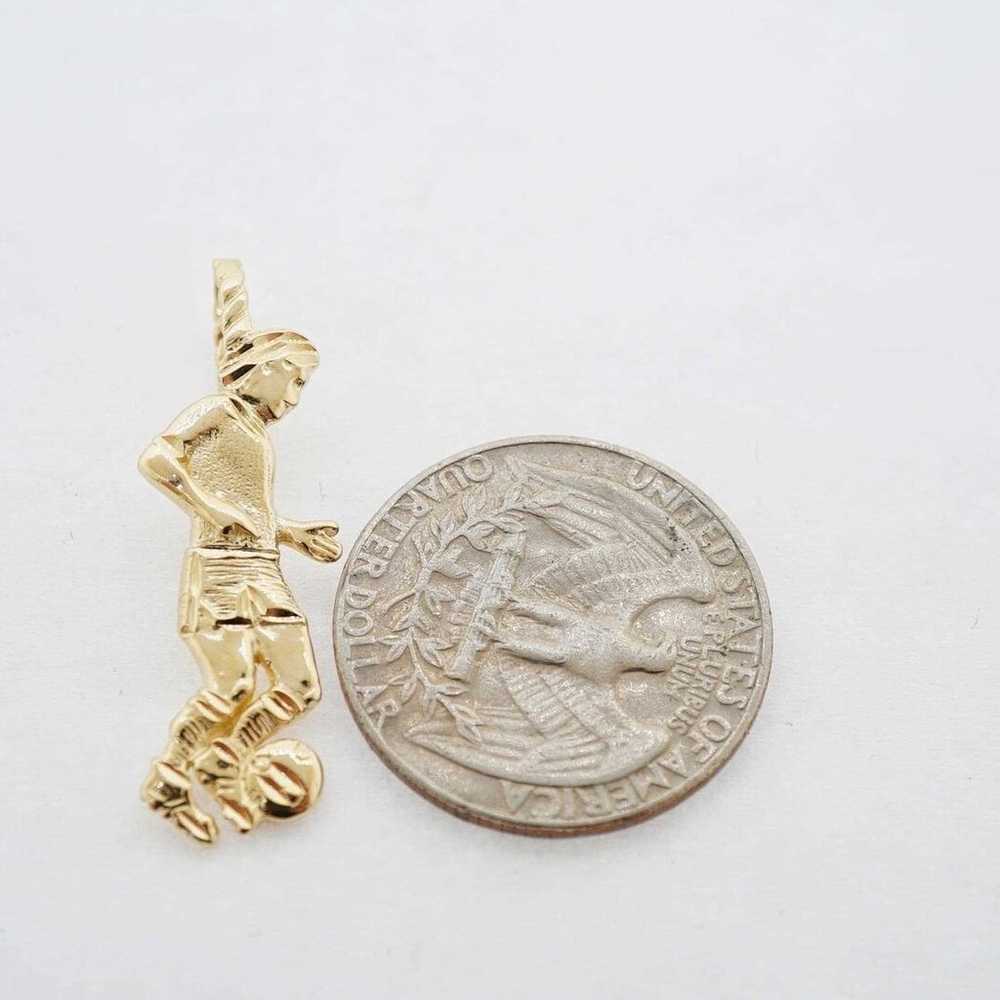 14k Estate Sale Yellow Gold Charm Pendant Vintage… - image 5