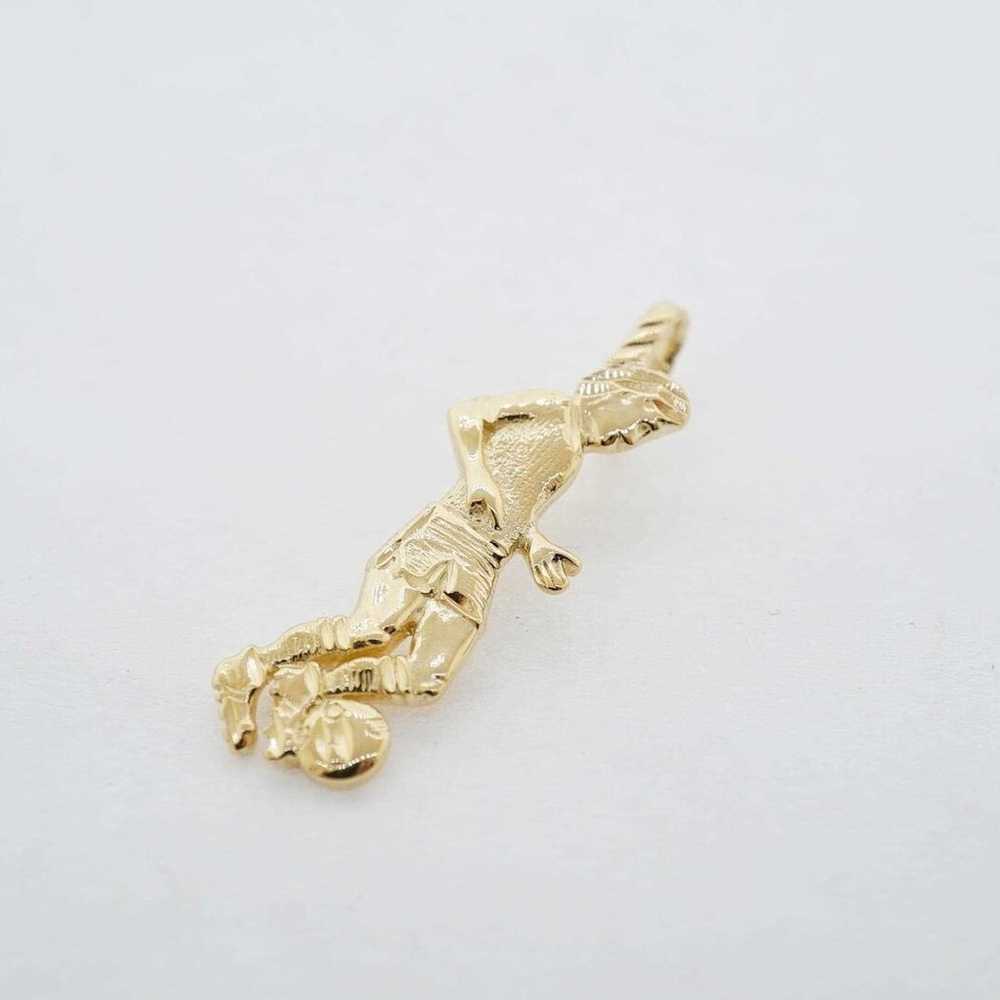 14k Estate Sale Yellow Gold Charm Pendant Vintage… - image 7