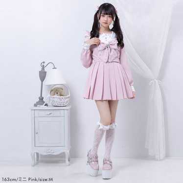 Heart Bijou Ribbon Lace School Dress - image 1