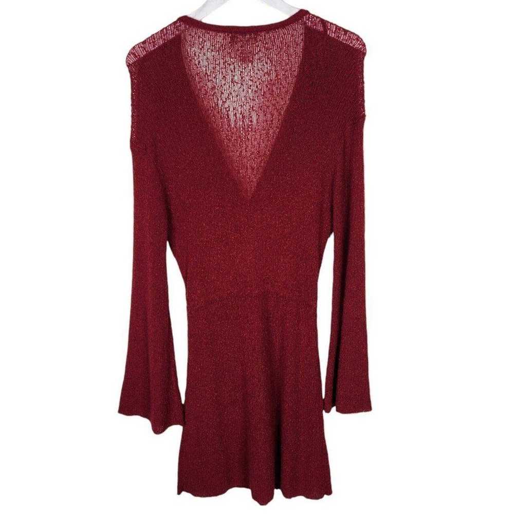 LSPACE Topanga Sweater Knit Cover-Up Wrap Dress L… - image 7