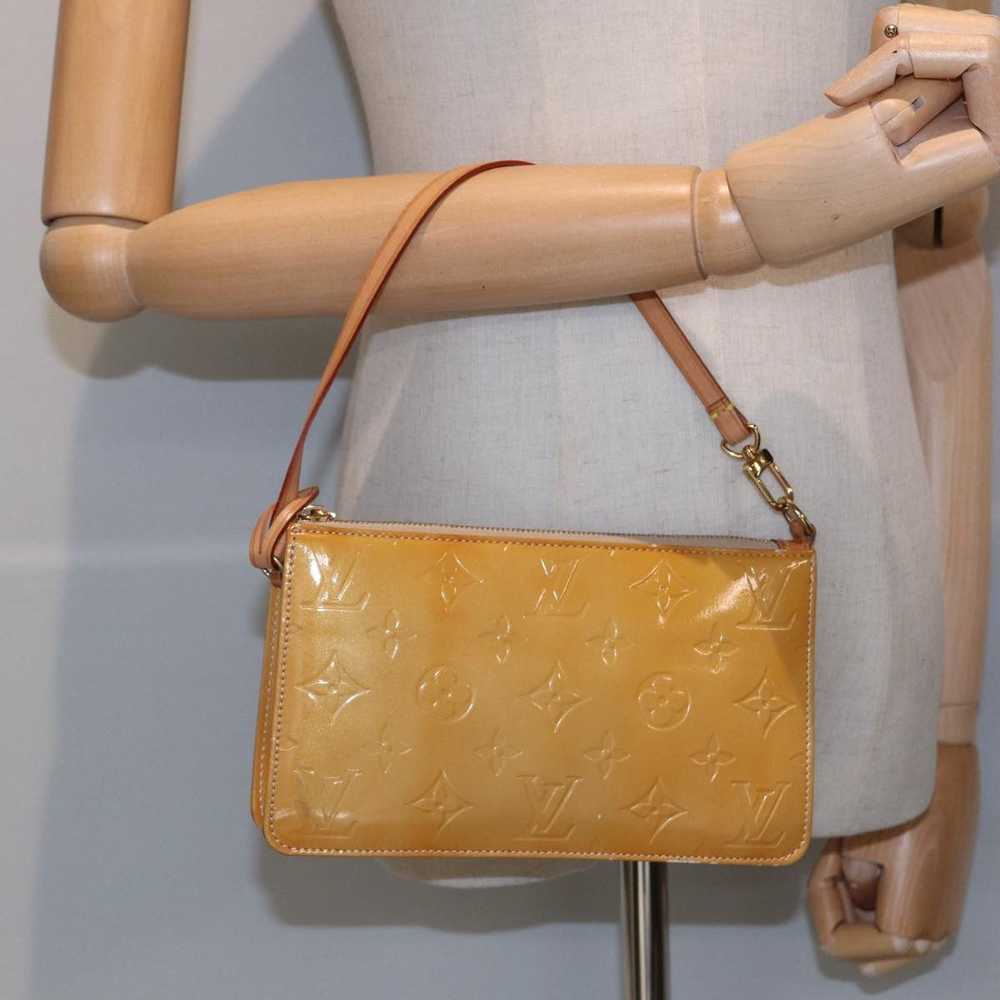 Louis Vuitton Lexington Beige Patent Leather Clut… - image 7